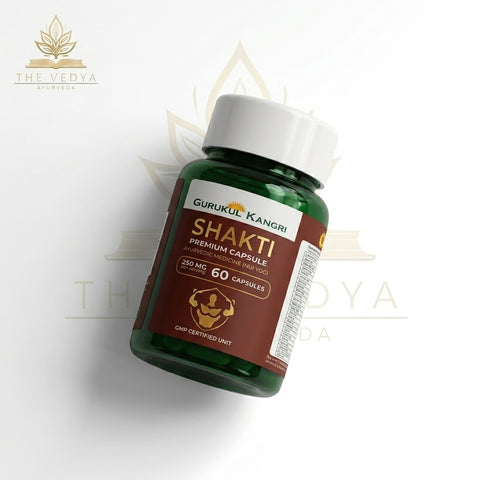 Gurukul Kangri Shakti Capsule (60 Capsules, 250 mg)