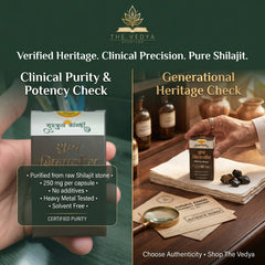 Gurukul Kangri Shuddh Shilajit Premium Capsule (60 Capsules, 250 mg)