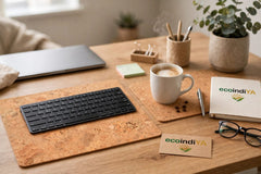 Premium Natural Cork Place Mats – Eco-Friendly Table Mats for Dining & Home Decor |